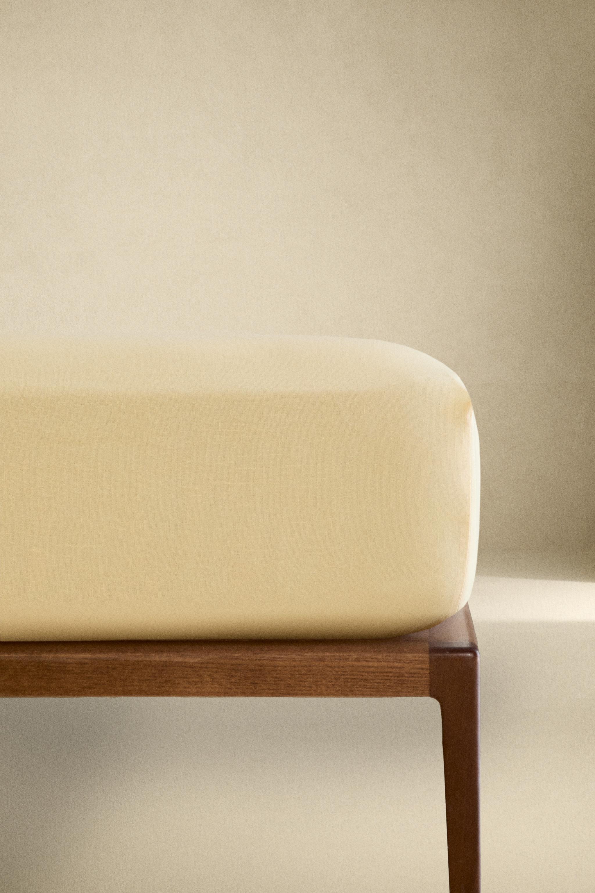 DRAP-HOUSSE LIN DÉLAVÉ (140 G/M²)